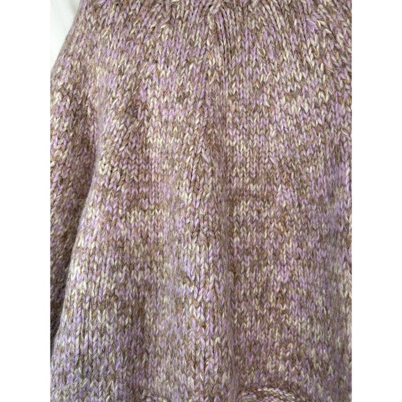 Lauren Manoogian Size 2 Medium Handknit Marl Pullover Sweater Spice/Violet NWT - Picture 15 of 16